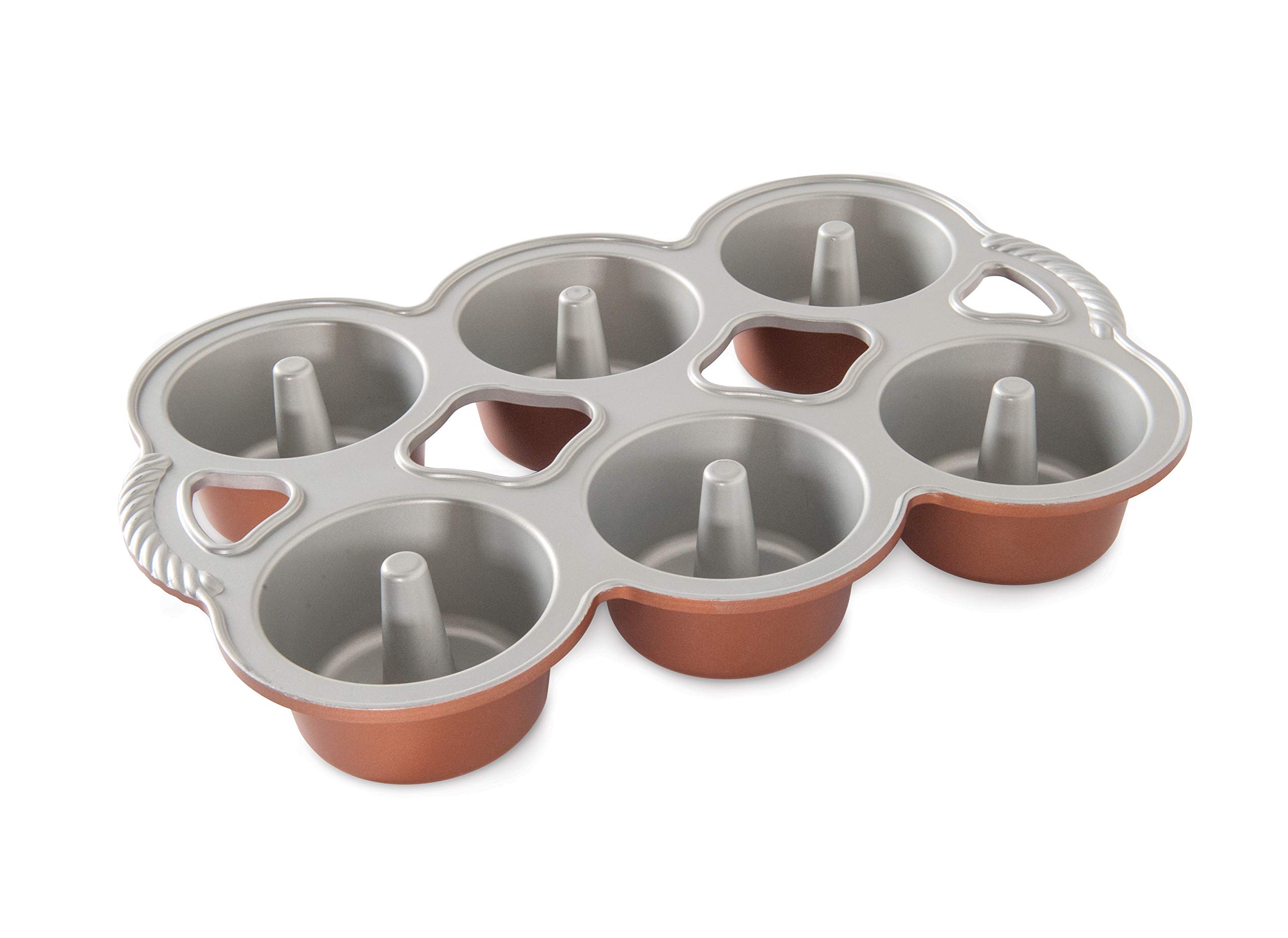 Foto 2 pulgar | Molde Para Tartas Nordic Ware Procast Mini Angel Cakes, 6 Tazas - Venta Internacional.