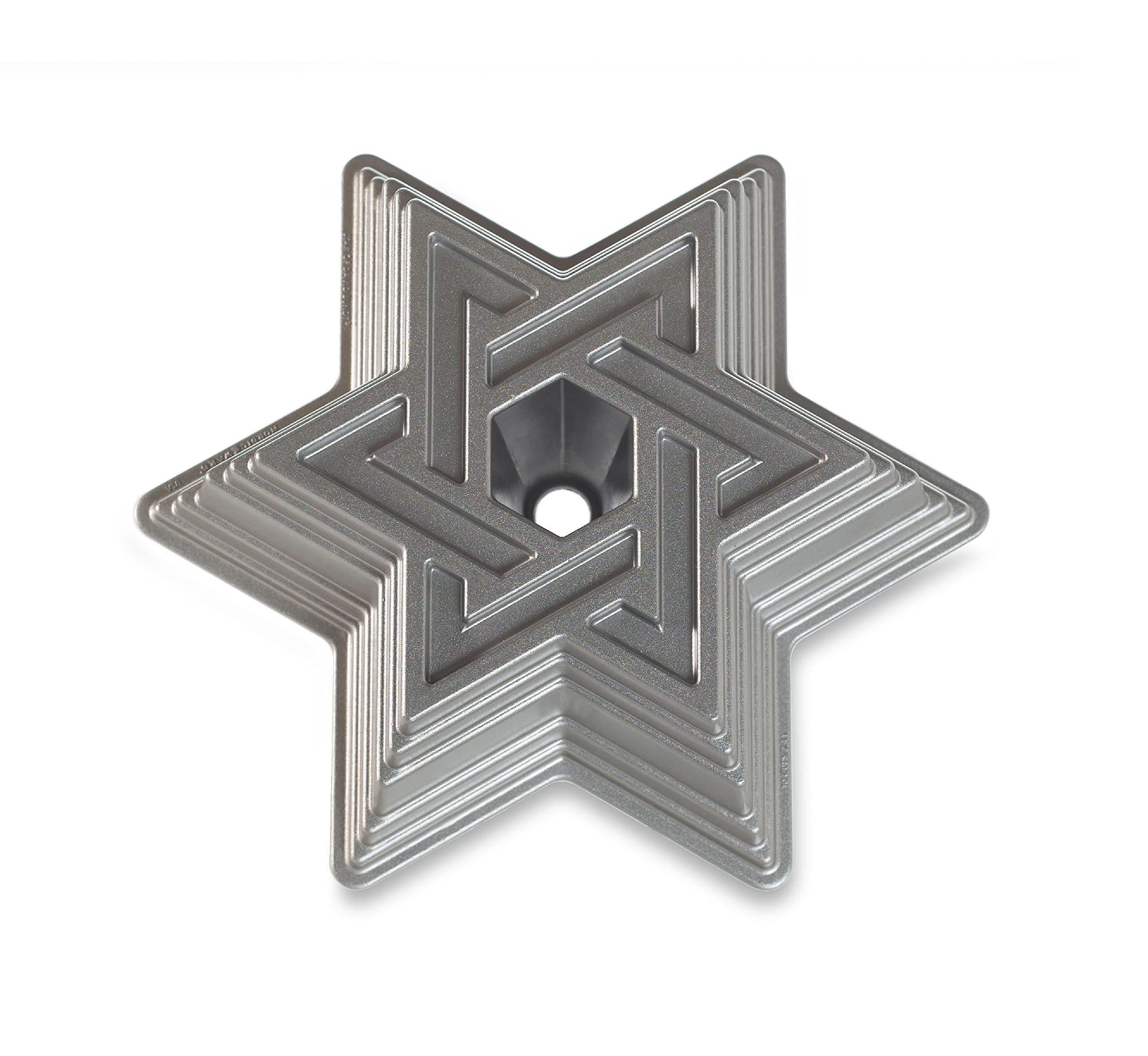 Foto 2 pulgar | Bundt Pan Nordic Ware Star Of David, Aluminio Fundido De 2,4 L - Venta Internacional.
