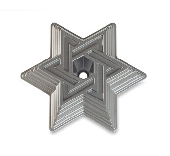 Foto 1 | Bundt Pan Nordic Ware Star Of David, Aluminio Fundido De 2,4 L - Venta Internacional.