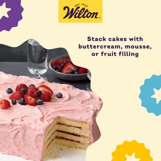 Foto 5 | Juego De Bandejas Para Hornear Wilton Easy Layers, Molde Para Tartas, Acero - Venta Internacional.