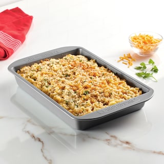 Foto 6 | Molde Para Hornear Farberware, Rectangular, Antiadherente, 23 Cm X 33 Cm, Gris - Venta Internacional.