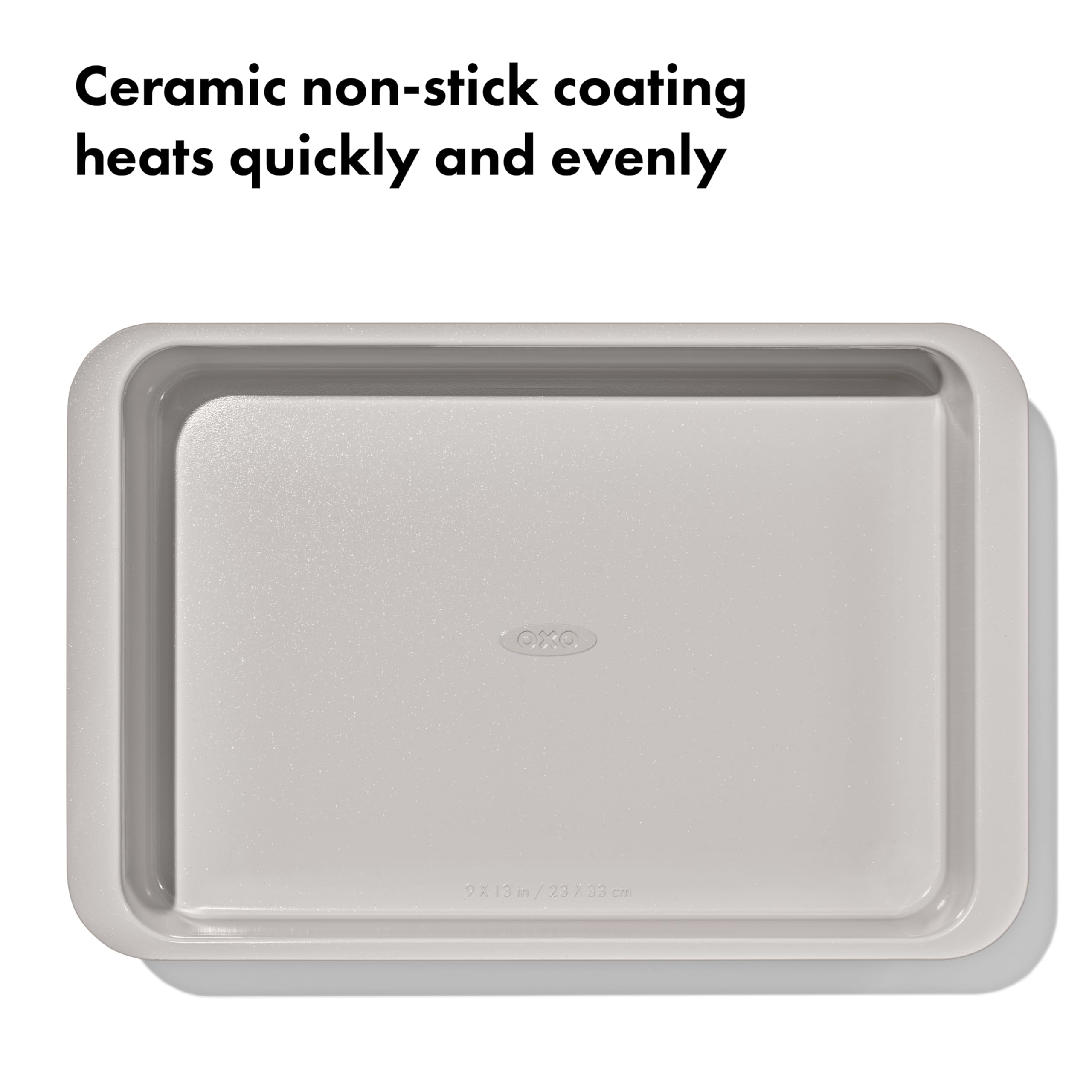 Foto 4 pulgar | Molde Para Tartas Oxo Good Grips Antiadherente Pro Ceramic 22,86 X 33,02 Cm - Venta Internacional.