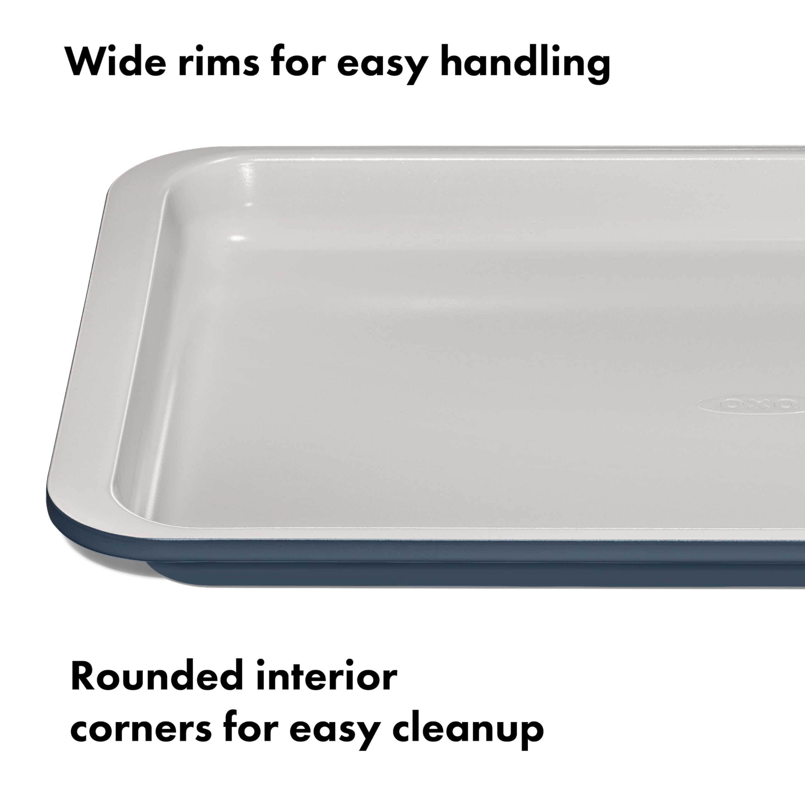 Foto 6 pulgar | Bandeja Antiadherente De Cerámica Para Cuartos De Galón Oxo Good Grips De Bakeware Pro - Venta Internacional.