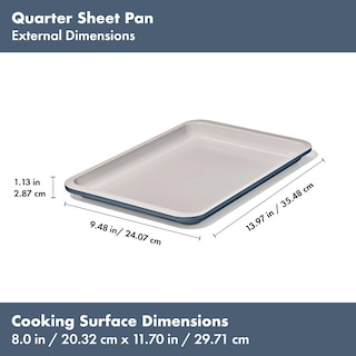 Foto 7 | Bandeja Antiadherente De Cerámica Para Cuartos De Galón Oxo Good Grips De Bakeware Pro - Venta Internacional.