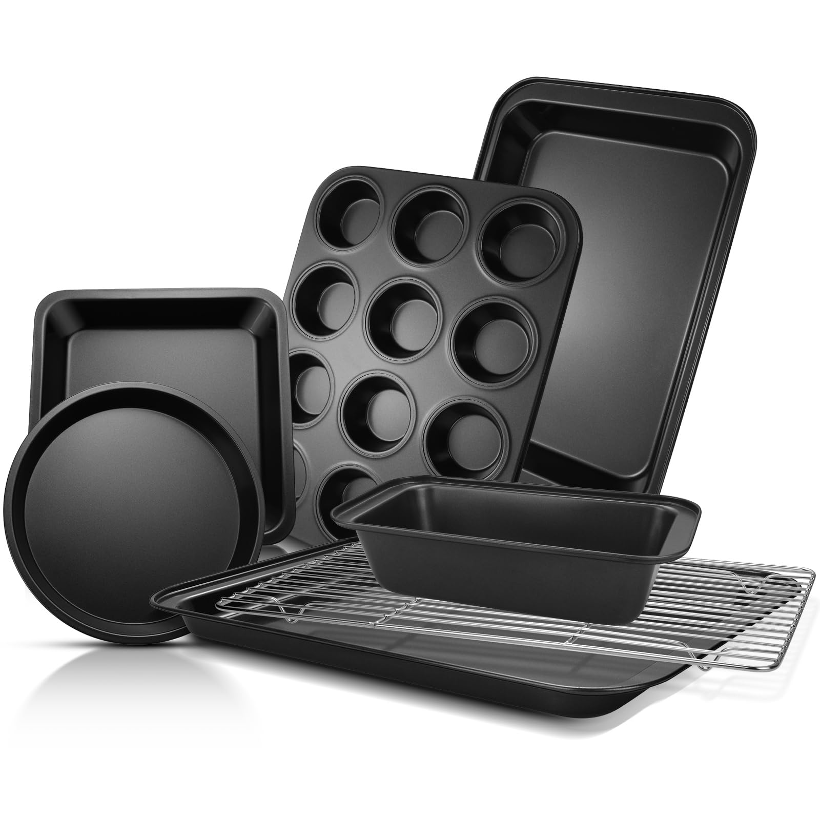 Juego de Moldes para Hornear Ewfen Antiadherente 7 Piezas - Venta Internacional $928
