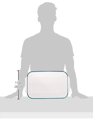 Foto 4 pulgar | Plato Para Hornear Pyrex Basics De Vidrio Transparente De 4 5 L  Original De Ee. Uu. - Venta Internacional.