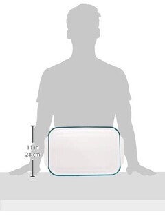 Foto 3 | Plato Para Hornear Pyrex Basics De Vidrio Transparente De 4 5 L Original De Ee. Uu. - Venta Internacional.
