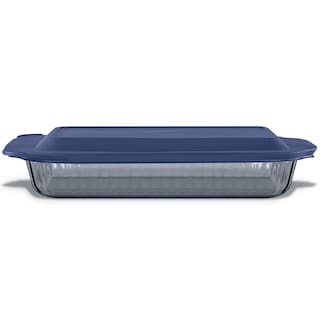 Foto 1 | Plato De Vidrio Para Hornear Pyrex Colors Tintado 9 X 13 Con Tapa Ahumada - Venta Internacional.