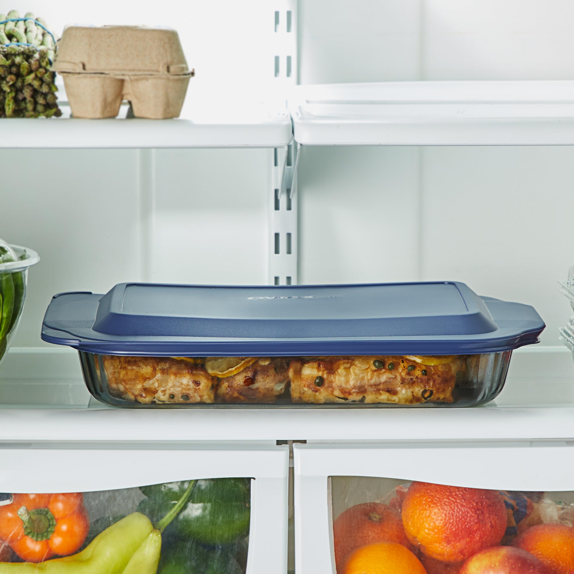 Foto 5 | Plato De Vidrio Para Hornear Pyrex Colors Tintado 9 X 13 Con Tapa Ahumada - Venta Internacional.