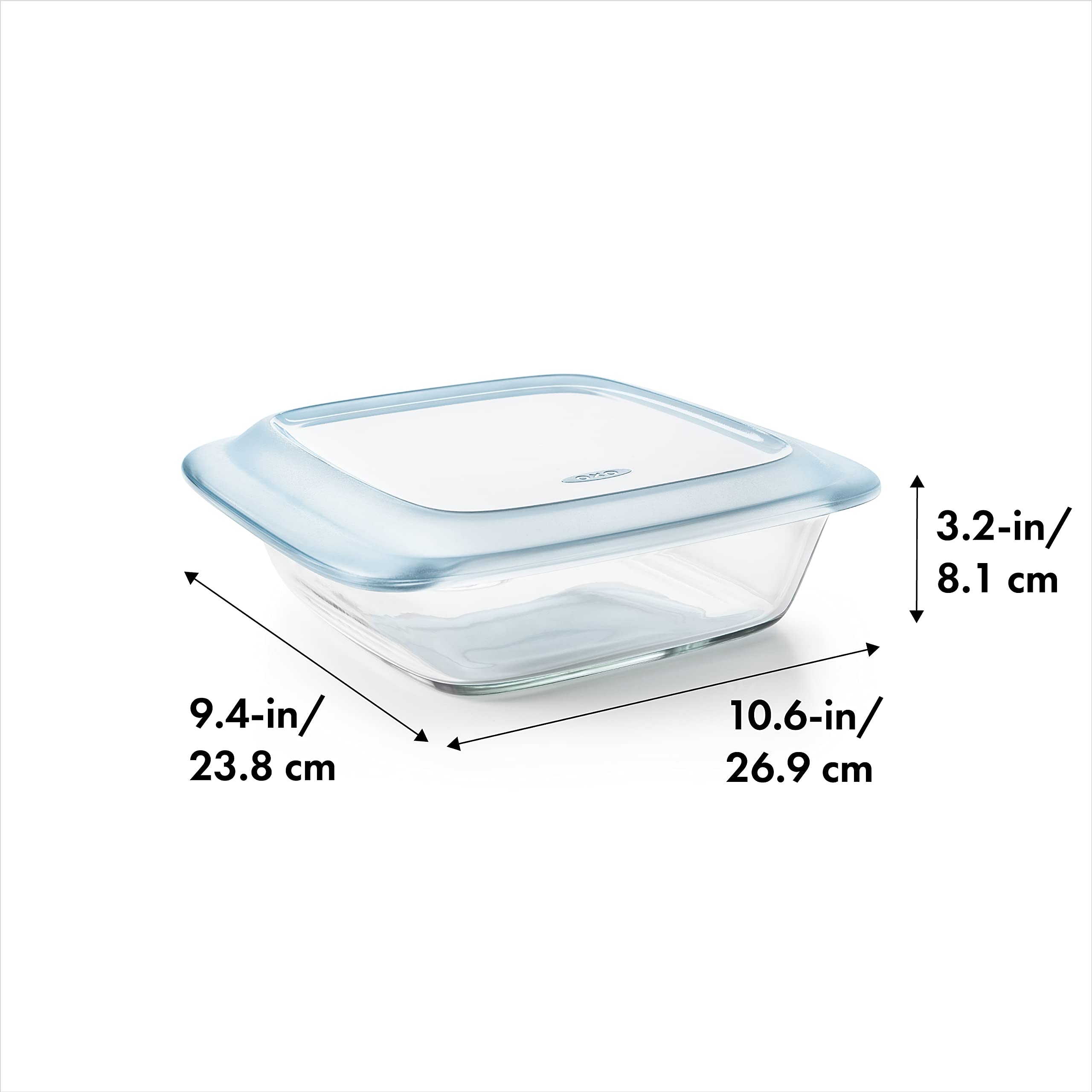 Foto 7 pulgar | Plato Para Hornear Oxo Good Grips De Vidrio De 2 Litros Con Tapa - Venta Internacional.
