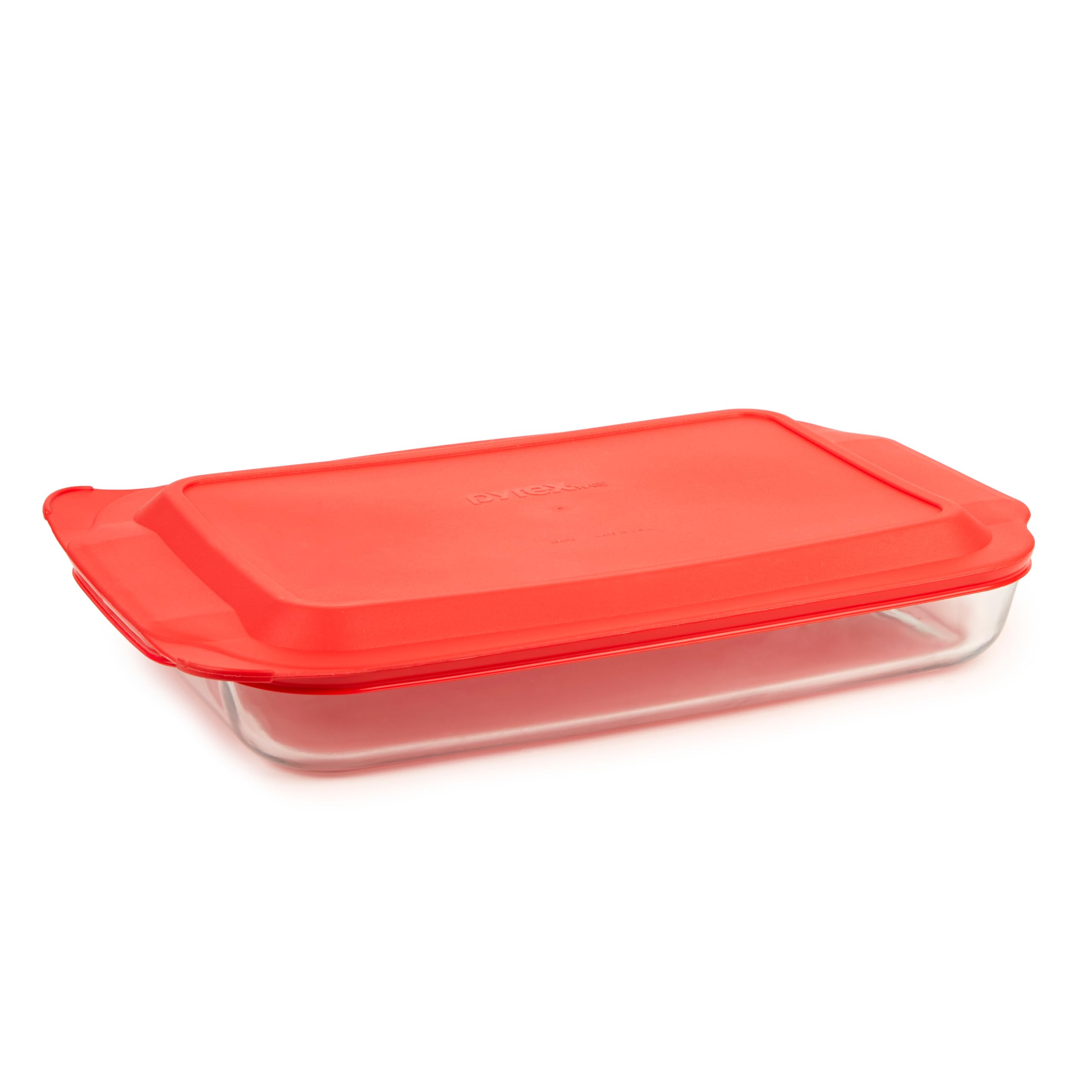 Foto 2 pulgar | Plato De Vidrio Para Hornear Pyrex Basics De 4 5 L Con Tapa De Plástico Transparente - Venta Internacional.