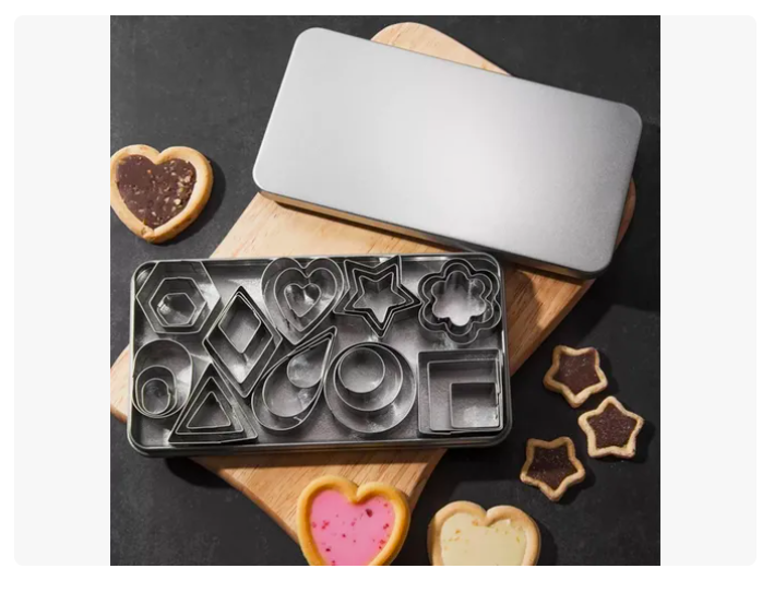 Foto 4 pulgar | Moldes Xtellar Para Decorar Tartas De Galletas 30 Piezas