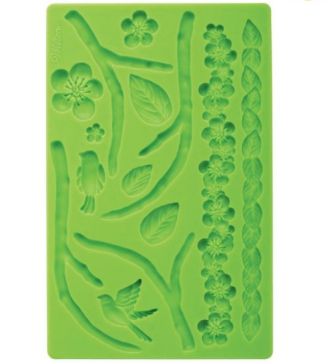 Foto 2 pulgar | Molde Wilton de Silicón Naturaleza 13 x 20 cm 1 pieza