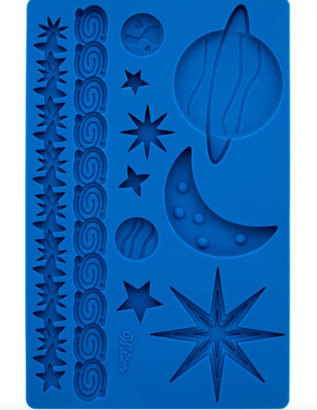 Molde Wilton de Silicón Espacio 11 Diseños 11 Cav. 1 pieza