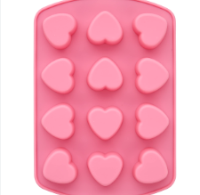 Foto 3 pulgar | Molde Wilton de Silicón 12 Corazones San Valentín
