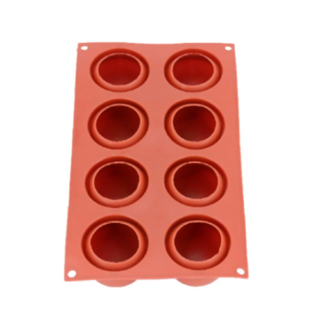 Foto 2 pulgar | Molde De Silicona Para Tartas De Chocolate Con 8 Agujeros En Forma De Bola Alta - Venta Internacional.