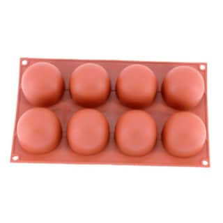 Foto 2 | Molde De Silicona Para Tartas De Chocolate Con 8 Agujeros En Forma De Bola Alta - Venta Internacional.