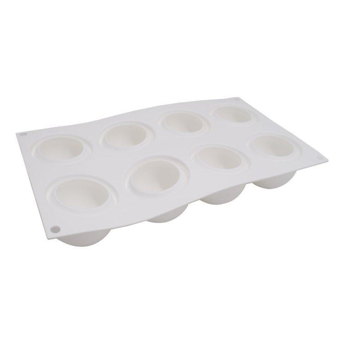 Foto 4 pulgar | Molde De Silicona Para Tartas De Chocolate Con 8 Agujeros En Forma De Bola Alta - Venta Internacional.