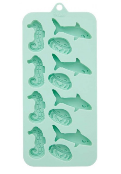 Foto 2 pulgar | Wilton Molde Silicon Animales Marinos 3 Diseños 12 Cav. 1 Pz.