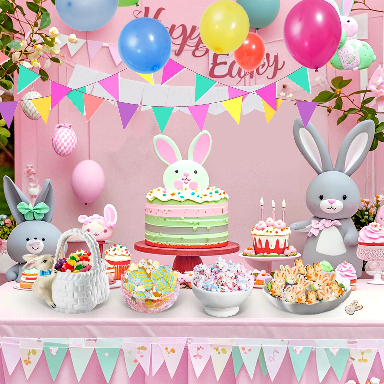 Foto 4 pulgar | Moldes De Silicona Palksky Easter Egg & Bunny Para Chocolate - Venta Internacional.