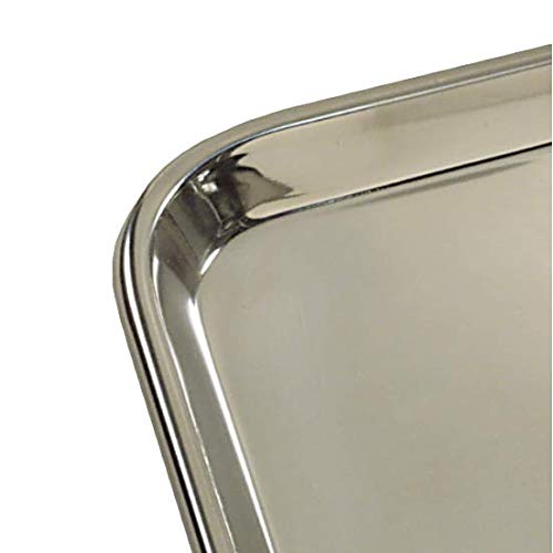 Foto 3 pulgar | Bandeja Para Instrumentos Grafco De Acero Inoxidable Mediana, 13,6 X 24,8 X 1,6 Cm - Venta Internacional.