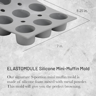 Foto 2 | Molde De Silicona De Buyer Elastomoule Minimagdalenas 9 Magdalenas - Venta Internacional.