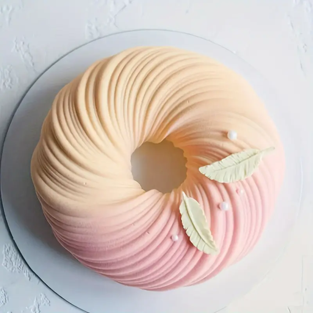 Foto 3 | Molde De Gelatina 1l Circular Con Acabado De Espira