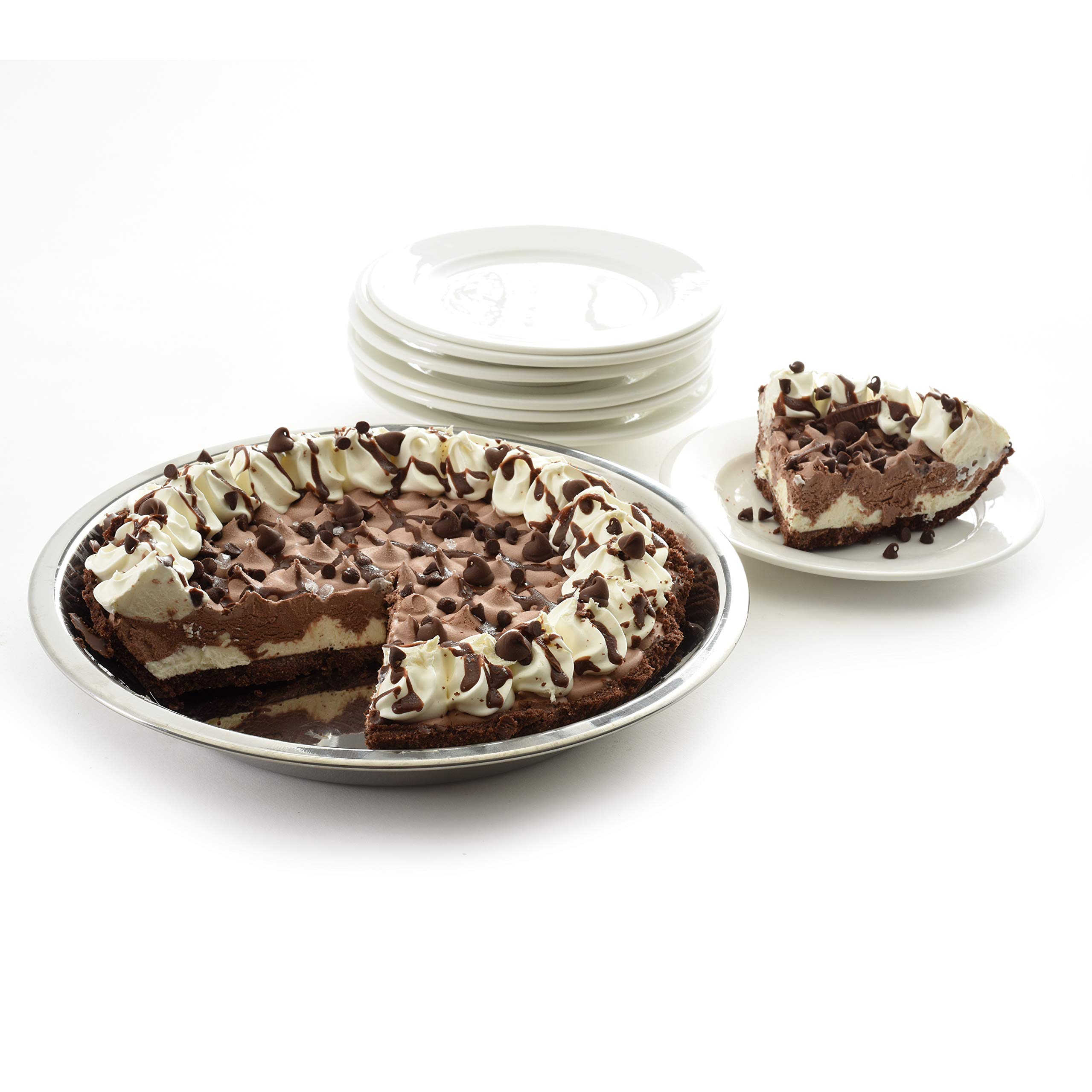 Foto 2 | Molde Para Tartas Norpro 3811 De Acero Inoxidable, 23 Cm X 4 Cm - Venta Internacional.