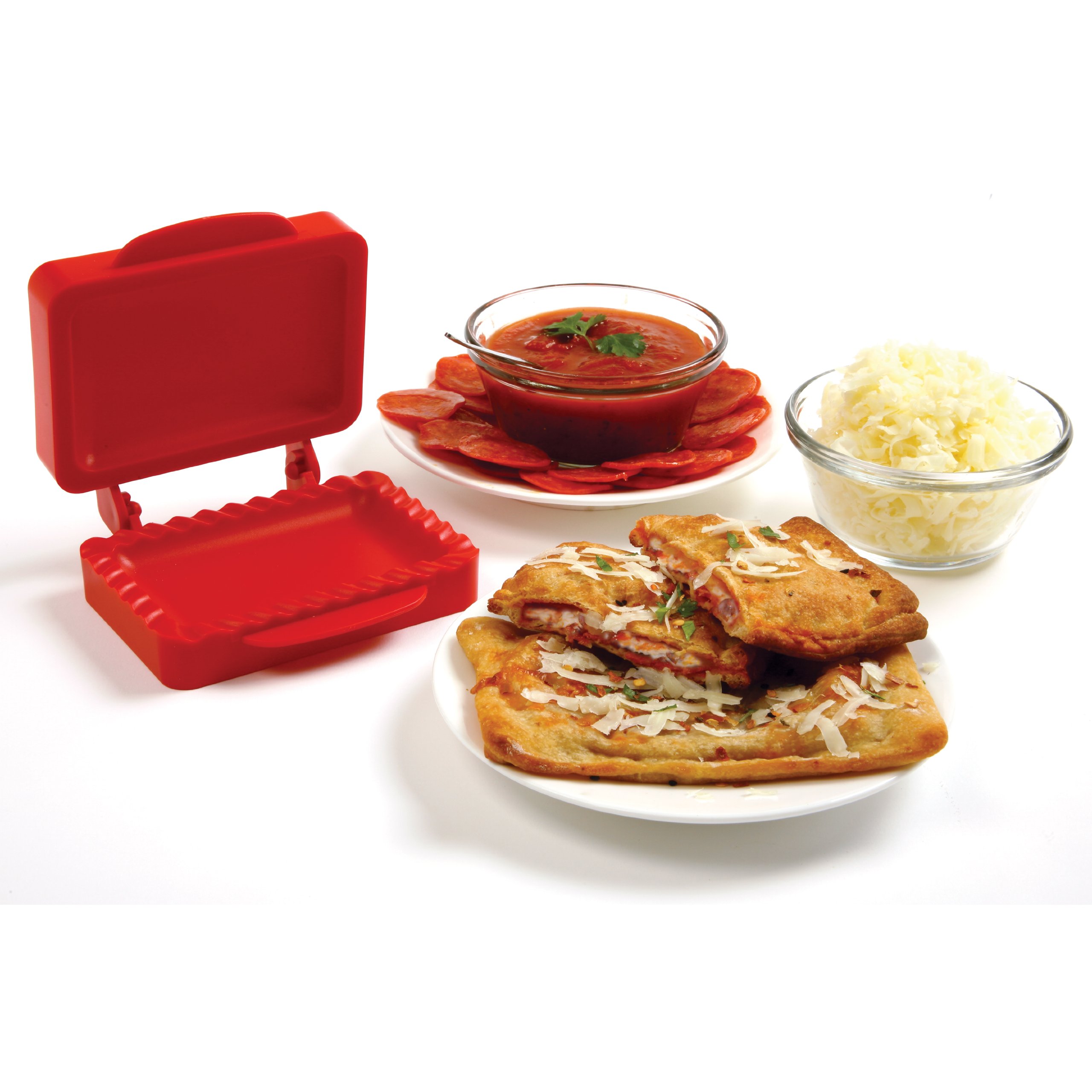 Foto 7 pulgar | Molde De Bolsillo Para Tartas Norpro Mini, Rojo, 12 Cm X 11,5 Cm - Venta Internacional.