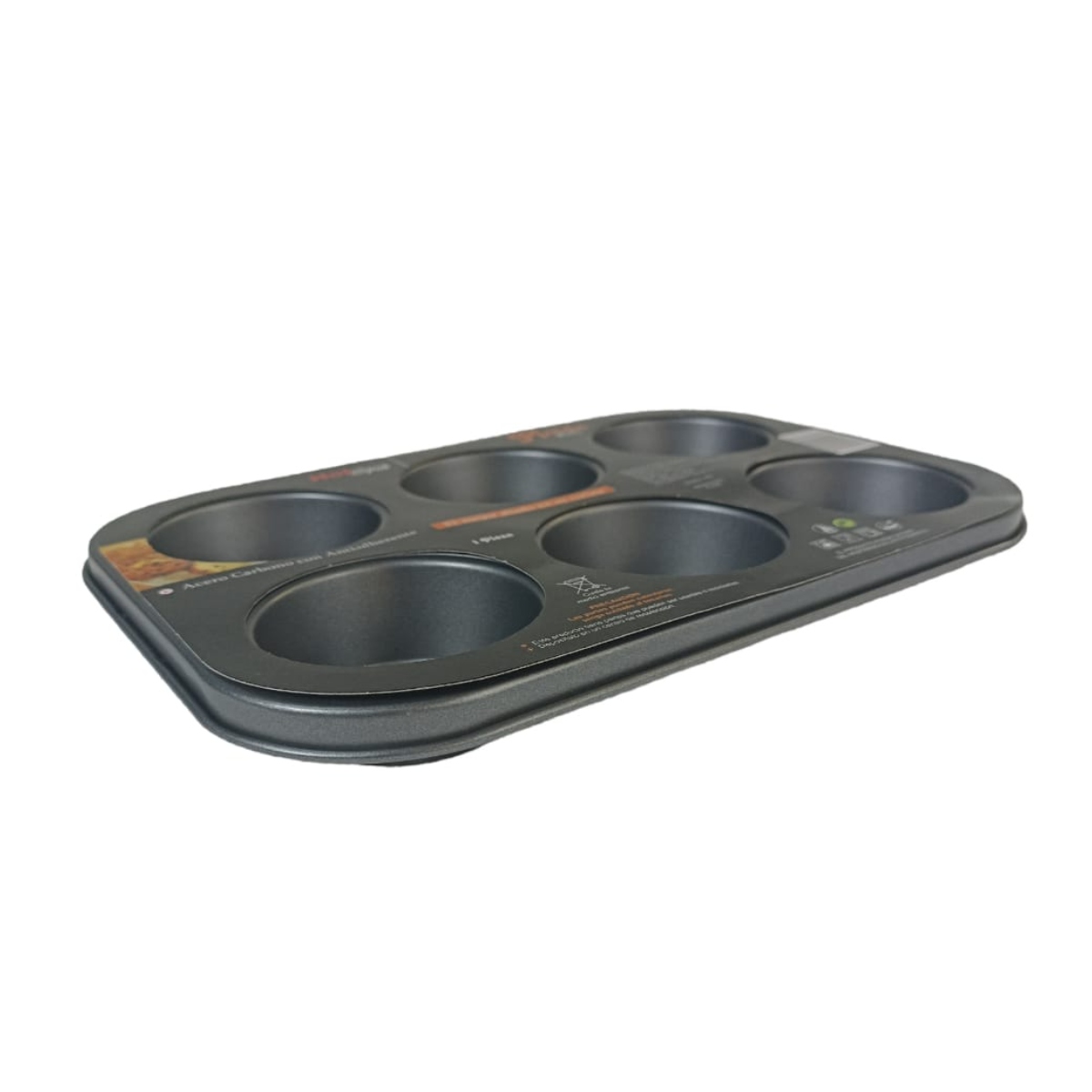 Foto 4 pulgar | Molde para Muffins Hot Spot Z462 de Acero