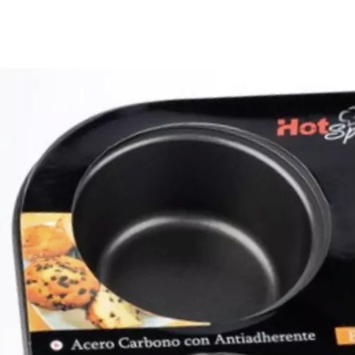 Foto 5 pulgar | Molde para Muffins Hot Spot Z462 de Acero