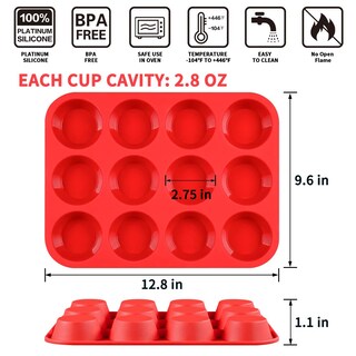 Foto 5 | Molde para Cupcakes Caketime 12 Tazas-Venta Internacional