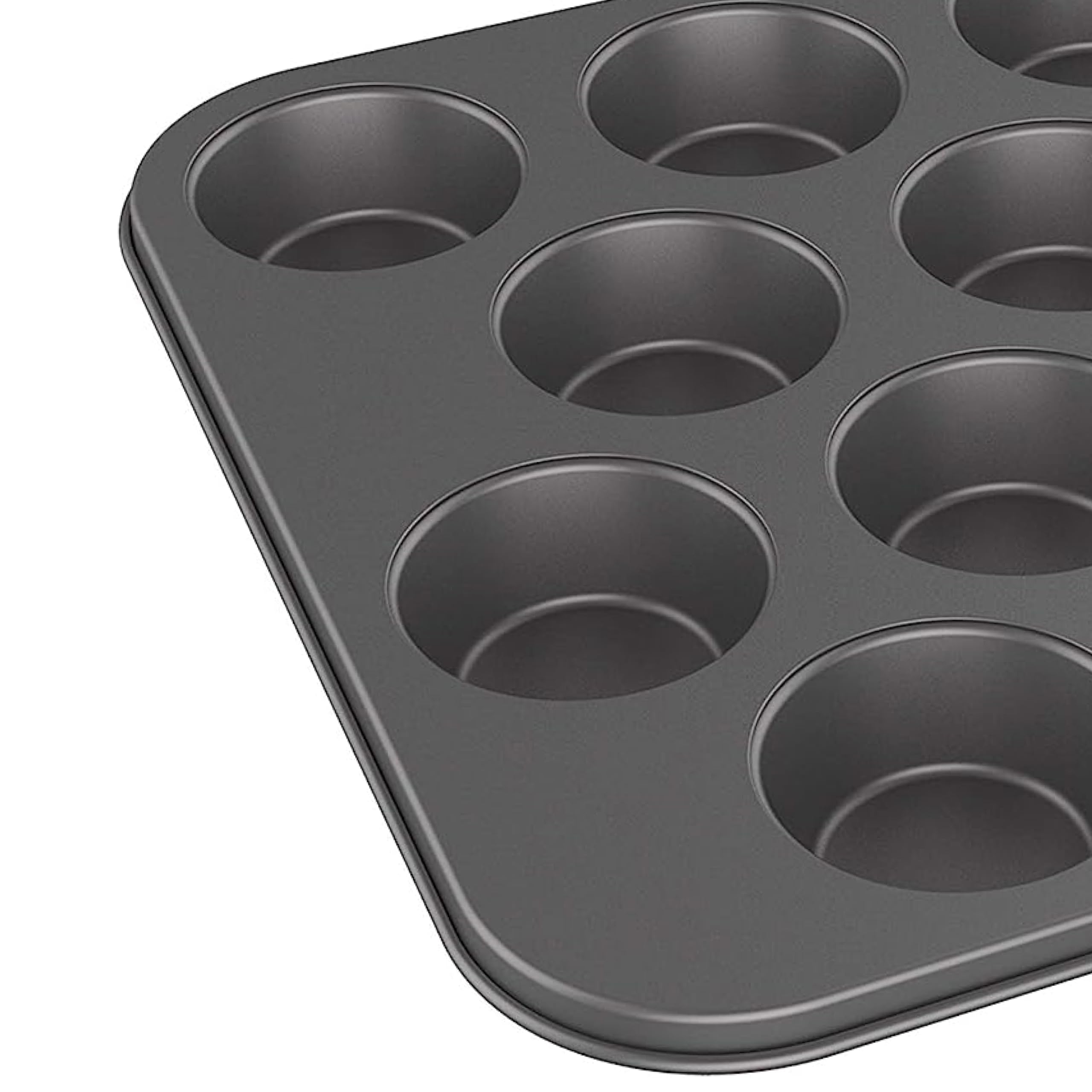 Foto 3 pulgar | Molde Para Magdalenas Ninja, 12 Tazas, Gris Medio, Para Ninja Oven - Venta Internacional.