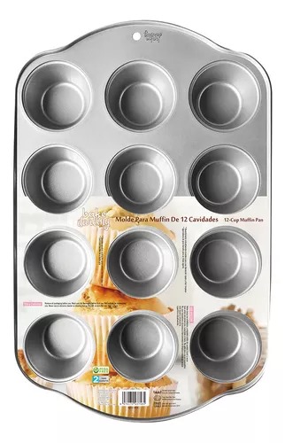 Molde Para Muffin Estandar 12 Cavidades