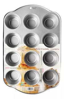 Foto 1 | Molde Para Muffin Estandar 12 Cavidades