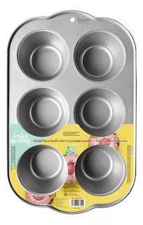 Foto 1 | Molde Para Muffin Jumbo 6 Cavidades