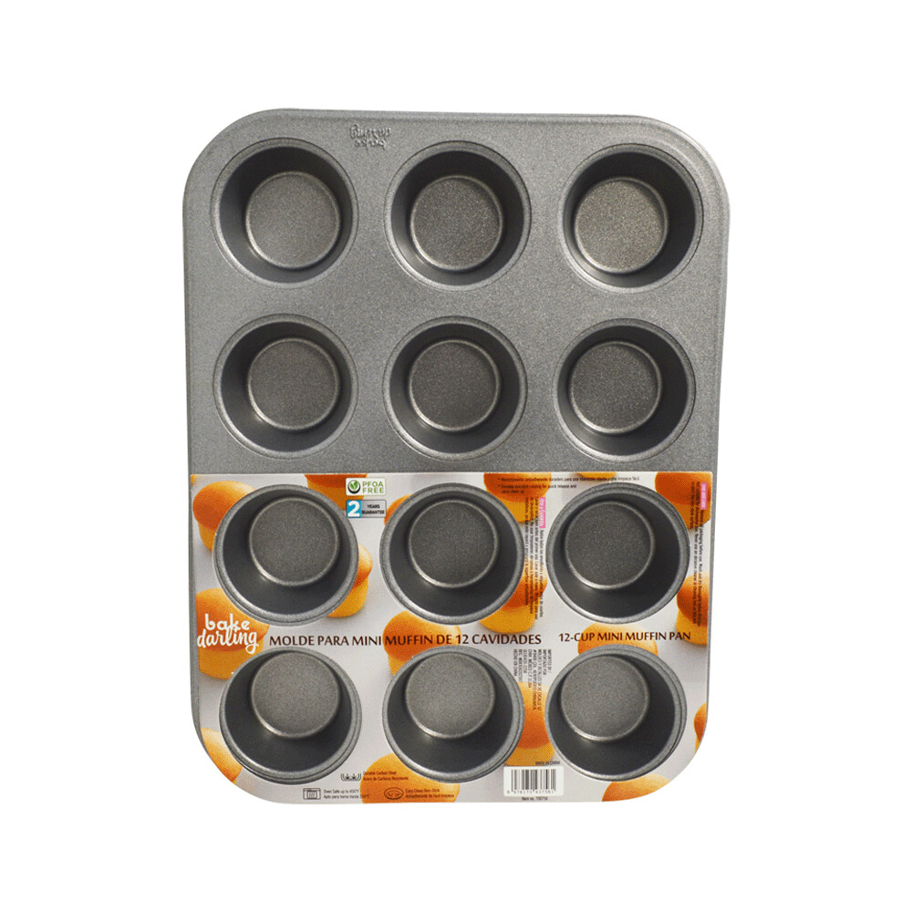 Molde Para Mini Muffin 12 Cavidades