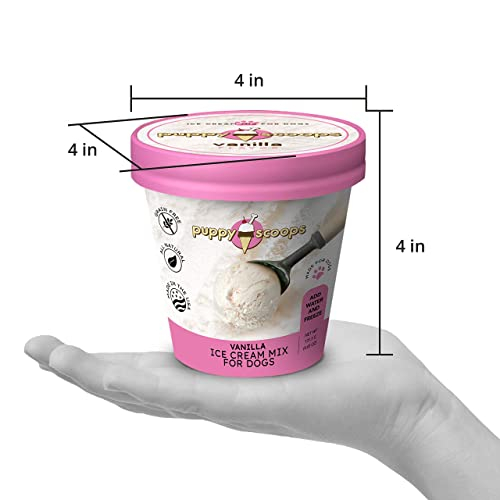 Foto 5 pulgar | Ice Cream Mix Puppy Scoops Con Sabor A Vainilla Para Perros - Venta Internacional.