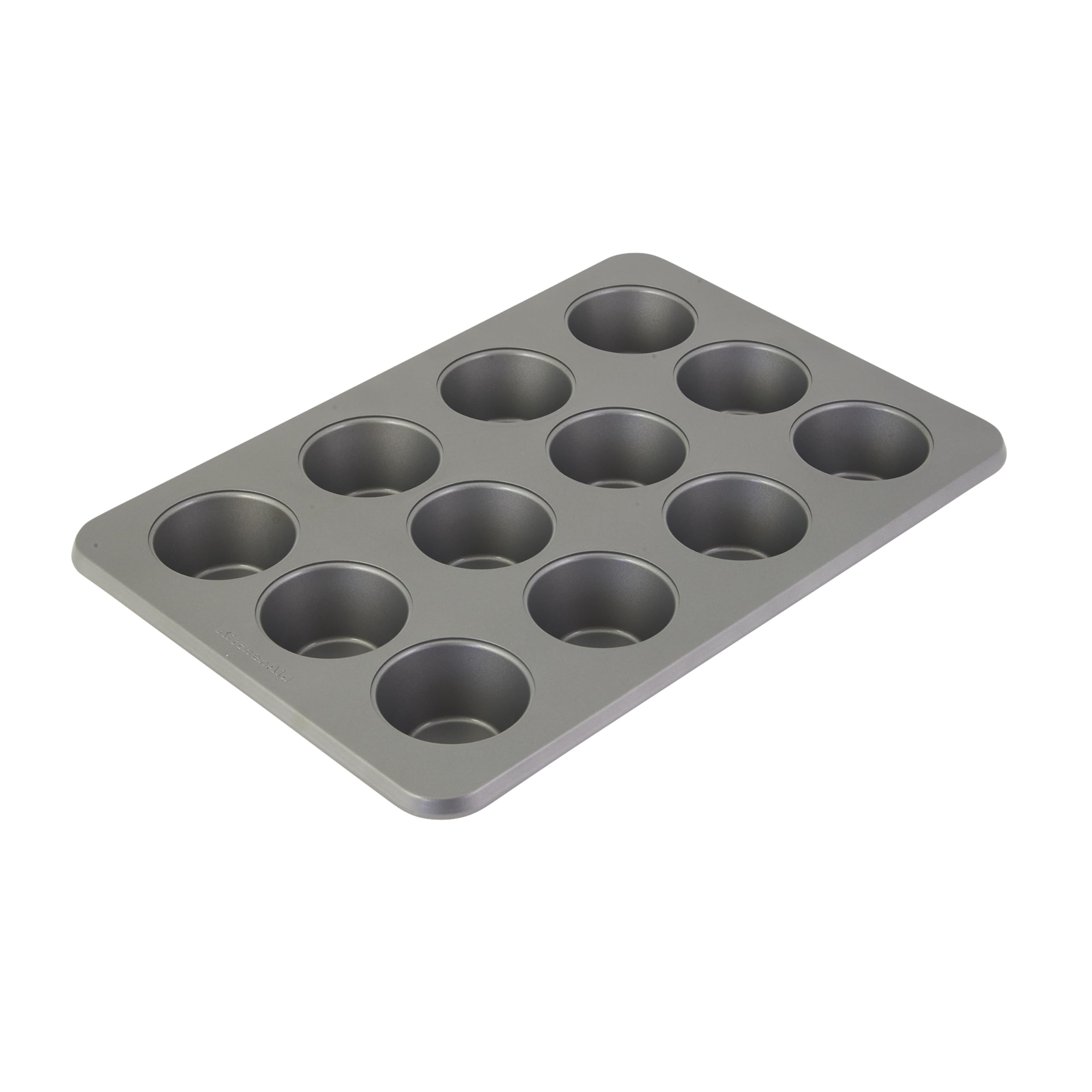 Molde Para Magdalenas Kitchenaid De Acero Aluminizado Antiadherente Para 12 Tazas - Venta Internacional.