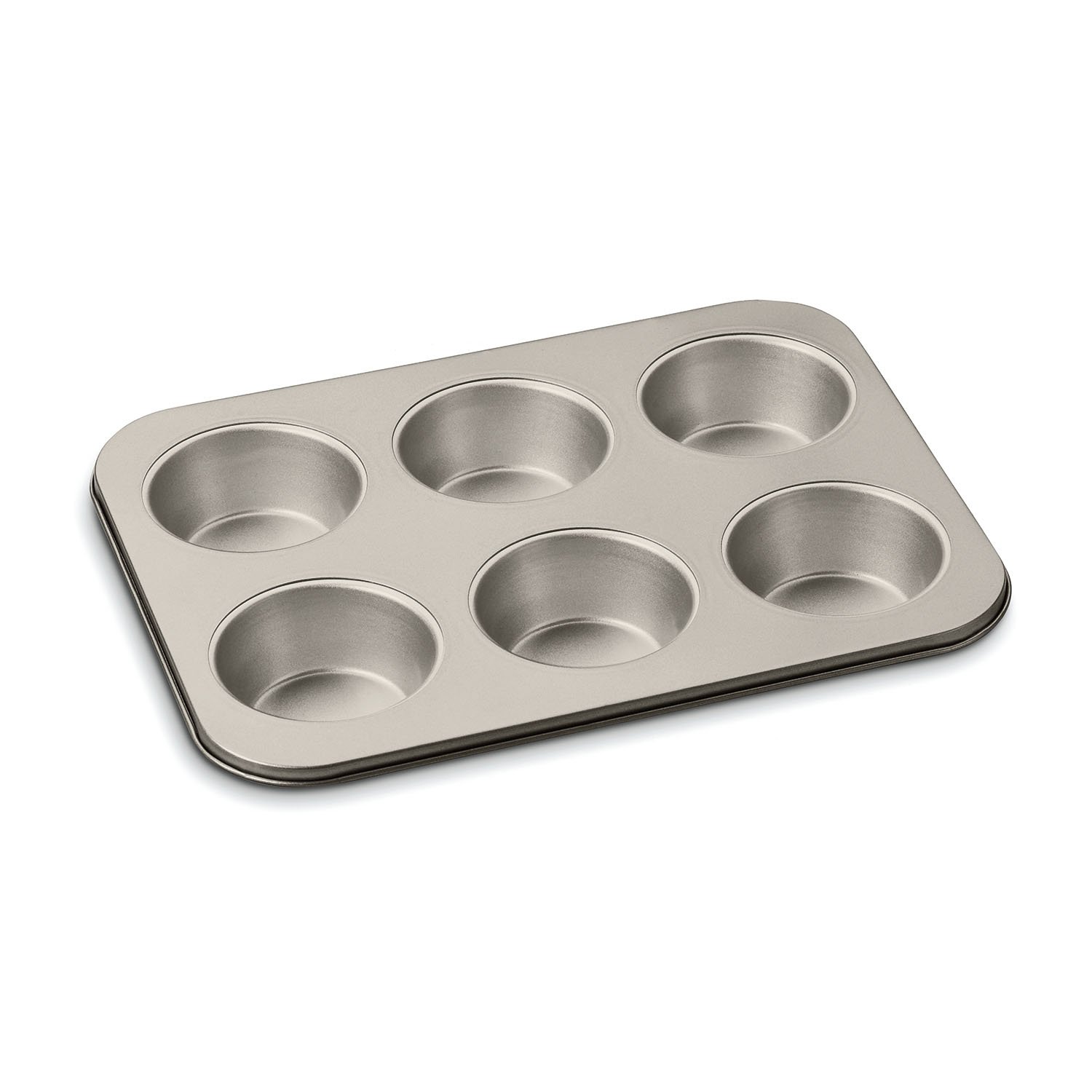 Foto 2 pulgar | Molde Para Magdalenas Cuisinart Chef's Classic, Antiadherente, 6 Tazas, Tamaño Gigante, 14 Cm - Venta Internacional.