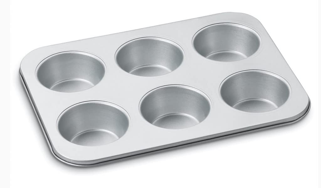 Foto 4 pulgar | Molde Para Magdalenas Cuisinart Chef's Classic, Antiadherente, 6 Tazas, Jumbo - Venta Internacional.