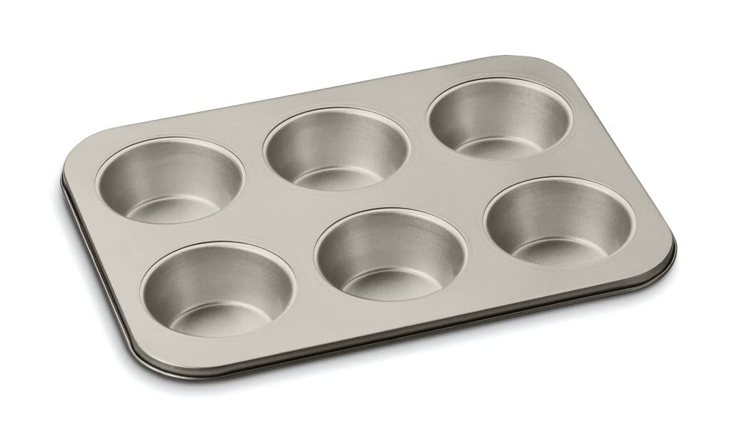 Foto 2 pulgar | Molde Para Magdalenas Cuisinart Chef's Classic, Antiadherente, 6 Tazas, Jumbo - Venta Internacional.