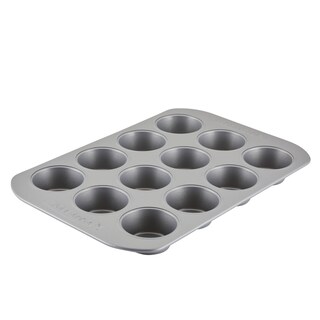 Foto 1 | Molde Para Magdalenas Farberware, Antiadherente, 12 Tazas, Gris - Venta Internacional.