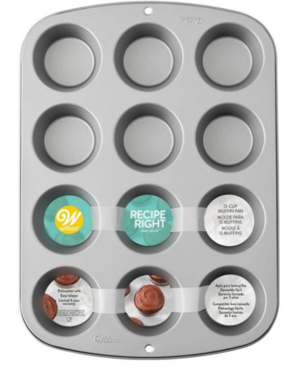 Foto 2 pulgar | Wilton Linea Diamont Molde Tapa Para 12 Muffins