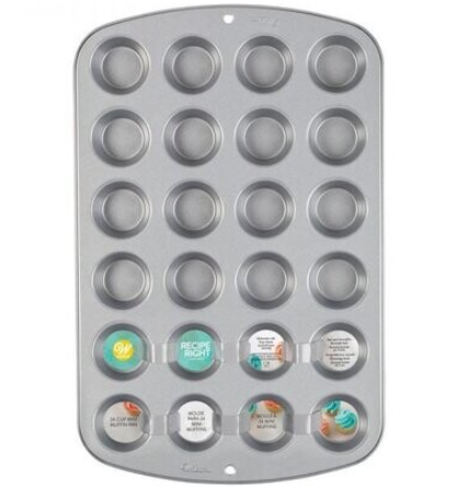 Foto 2 pulgar | Wilton Charola Mini Cupcakes 24 Cav. 40 * 26.6 * 2 Cm.
