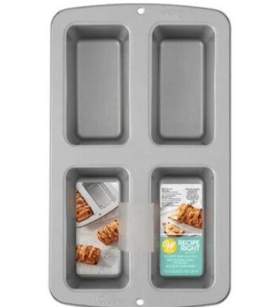Wilton Molde Panque 4  Cav. (14.6 * 7.6*5.3 Cm.)   36.5*22.35*5.51 Cm.