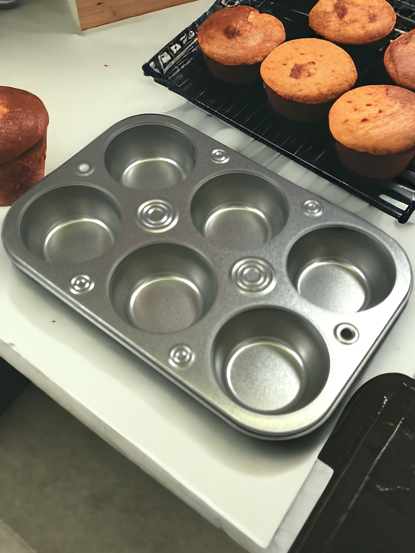 Foto 4 pulgar | Charolas Moldes Para Hornear Pan Pasteles Galletas