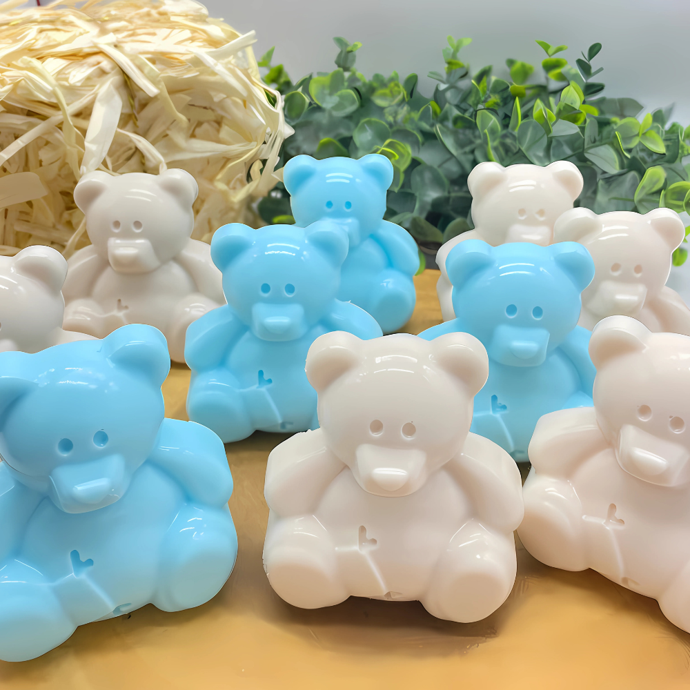 Foto 2 | Molde Para Muffin De Oso Y Corazones, Molde De Silicón Libre De Bpa