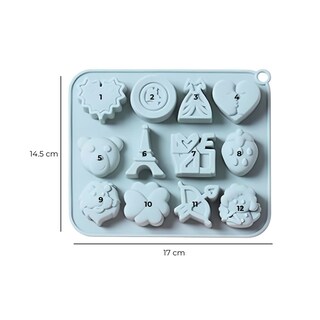 Foto 3 | Molde De Silicón Para Hornear Varios Diseños