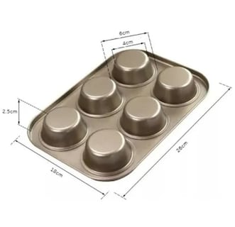 Foto 2 | Molde Xtellar Para 6 Cupcakes Y Muffins: Repostería Premium Y Casera